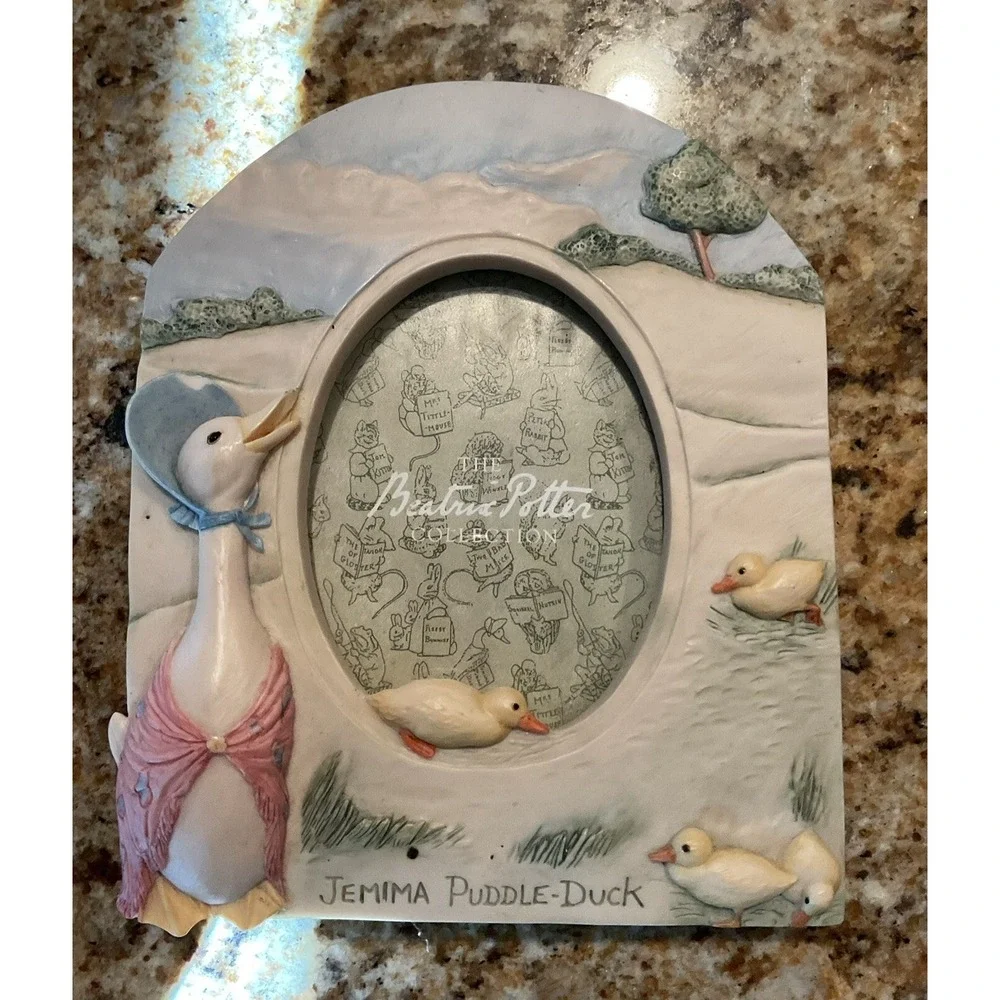 VTG Photo Frame Jemima Puddle Duck Beatrix Potter Collection 1993-1994 Charpente